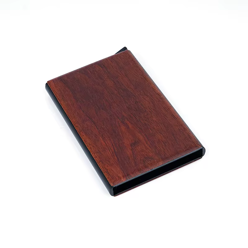 Korttilompakko: Ruusupuu-design